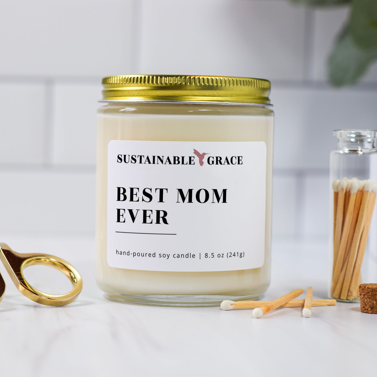 best mom ever soy candle gift for mom