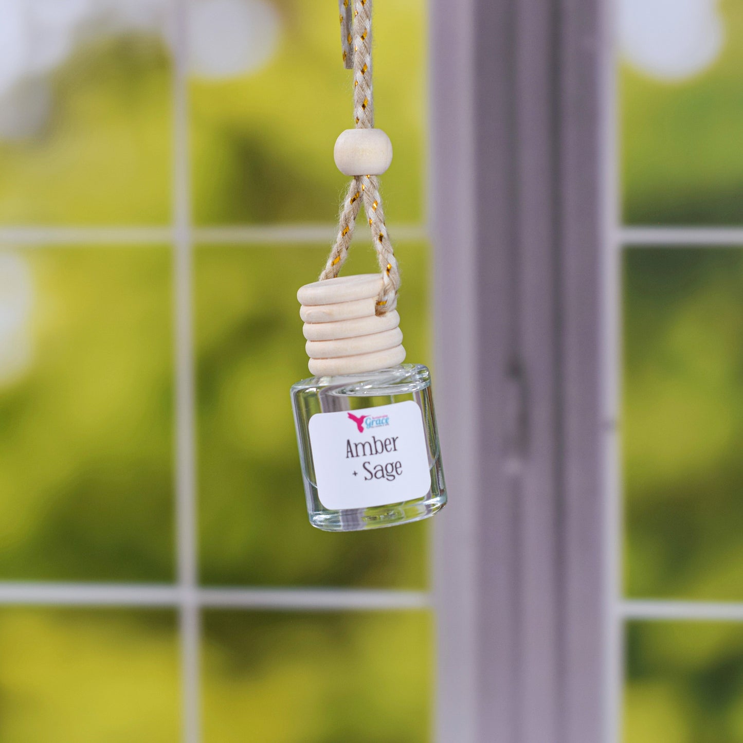 amber + sage fall car diffuser