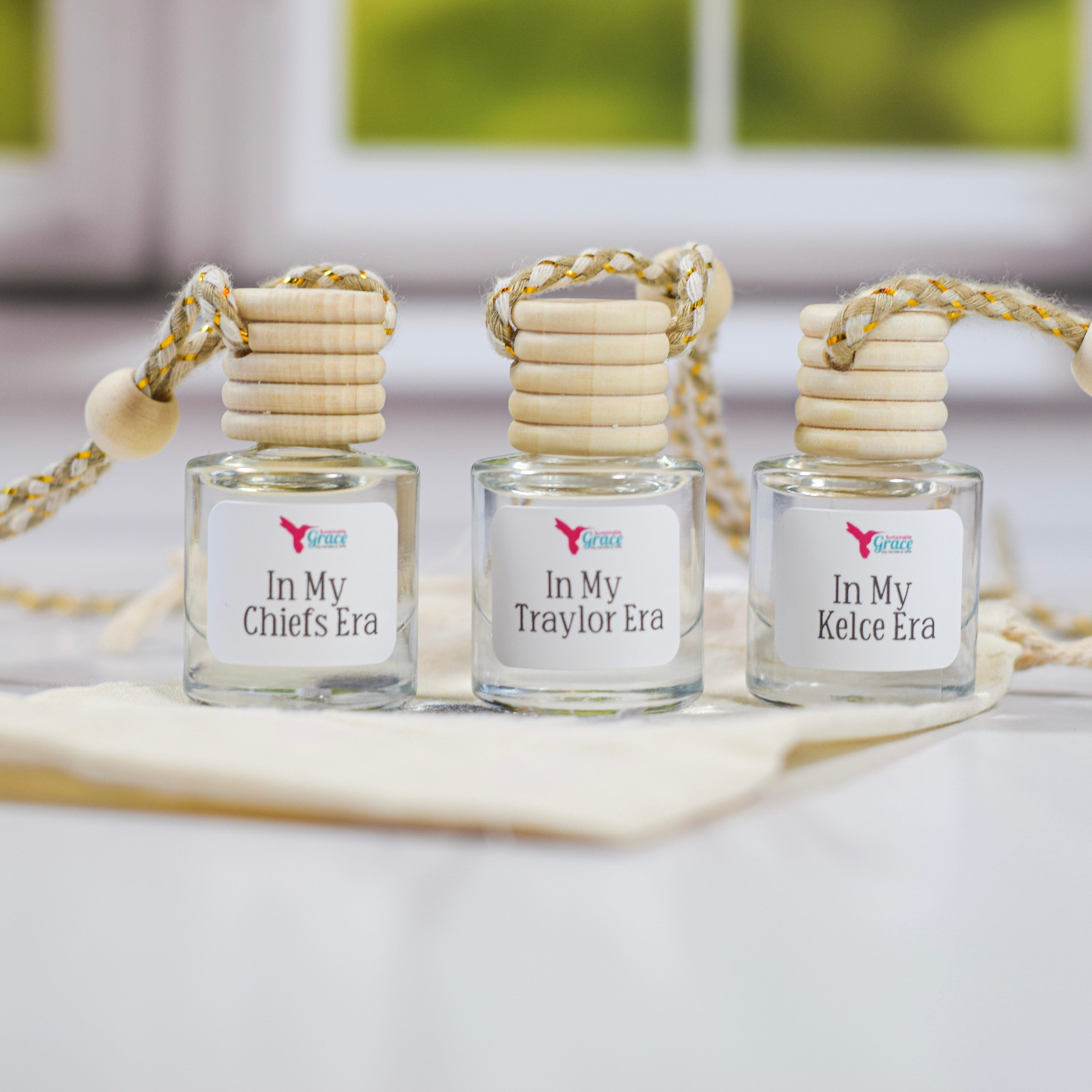 In My Era's Collection NonToxic Car Air Freshener Hanging Car Diffuser Sustainable Grace