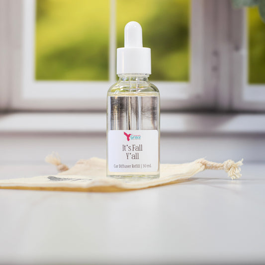 it's fall y'all car air freshener refill bottle