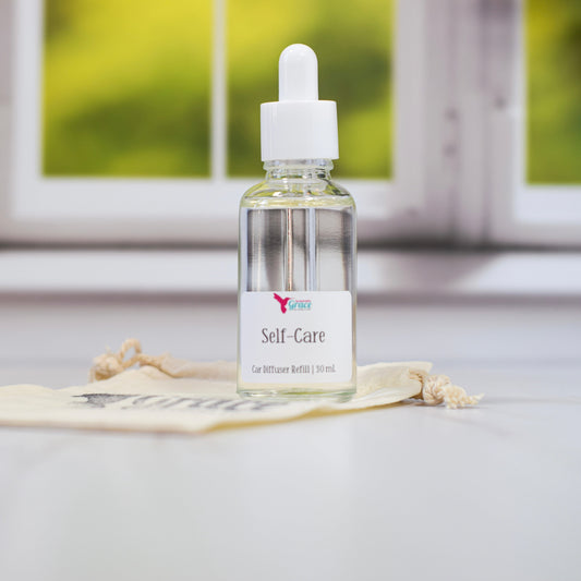 self care car air freshener refill bottle