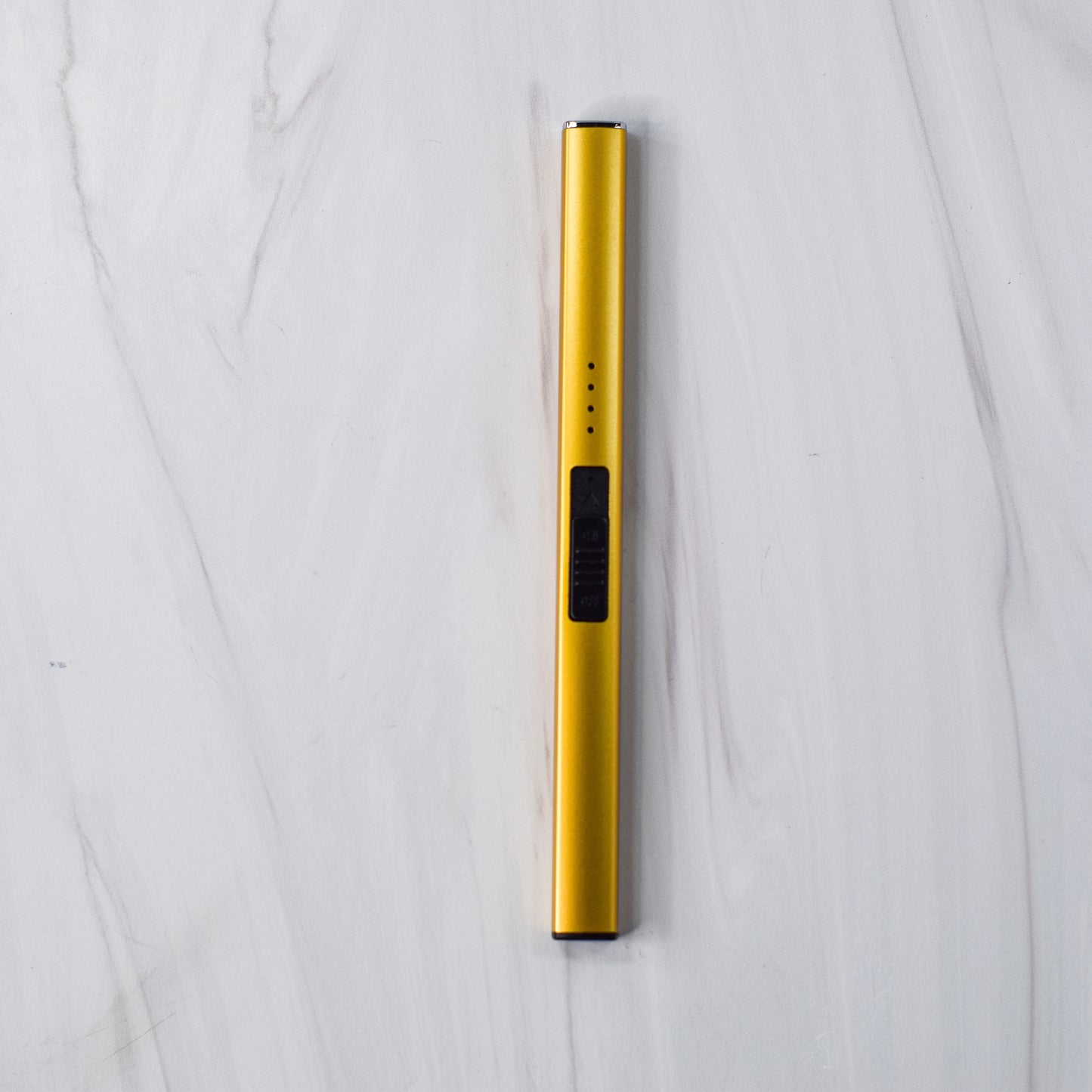 gold electric lighter