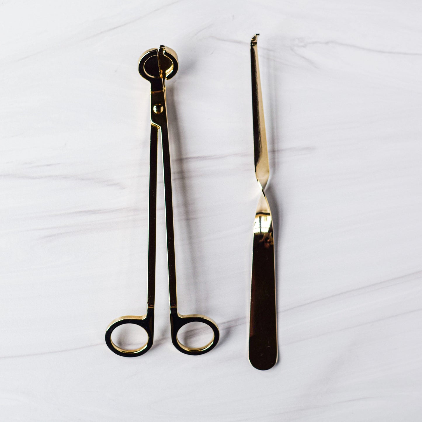gold wick trimmer and wick dipper