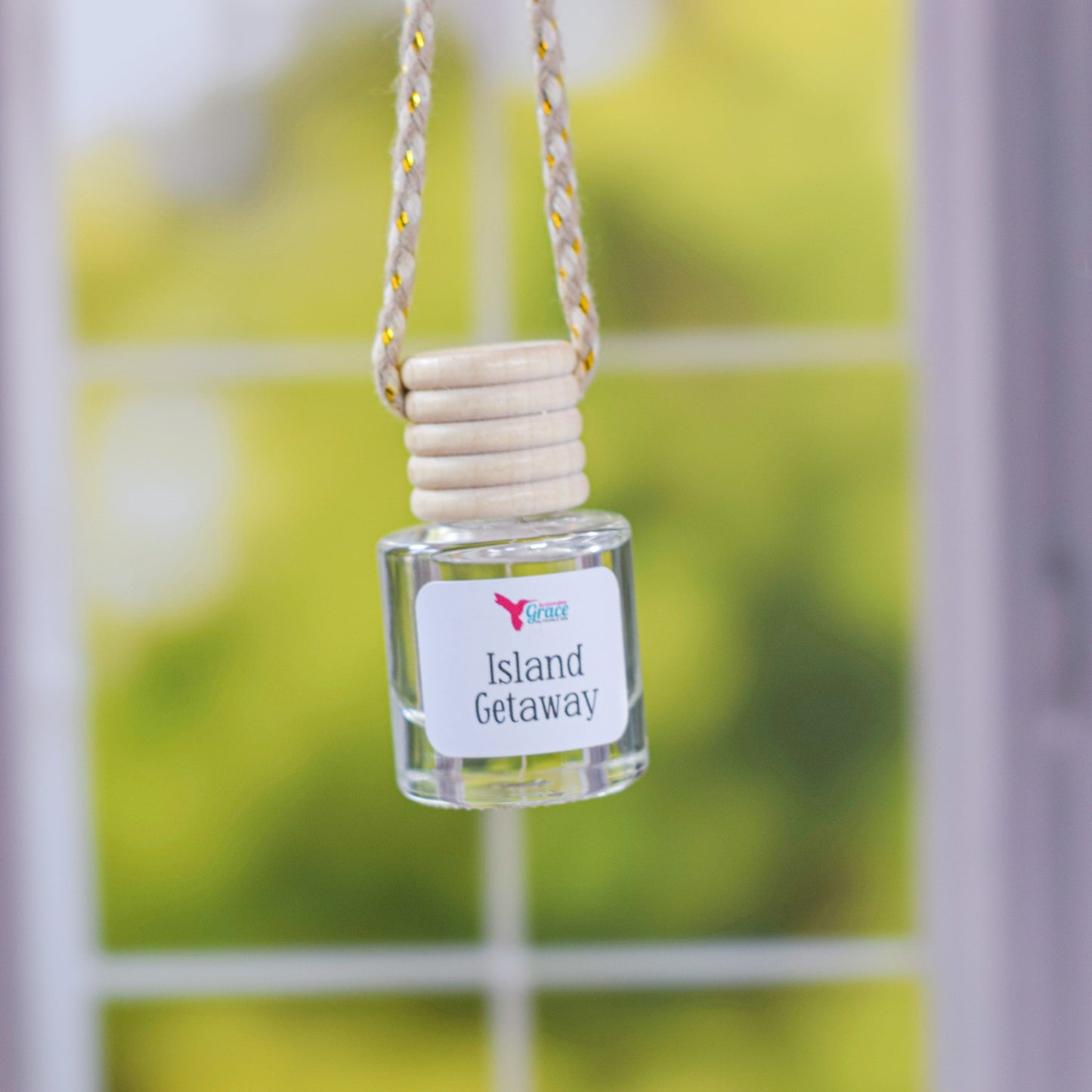 island getaway car air freshener
