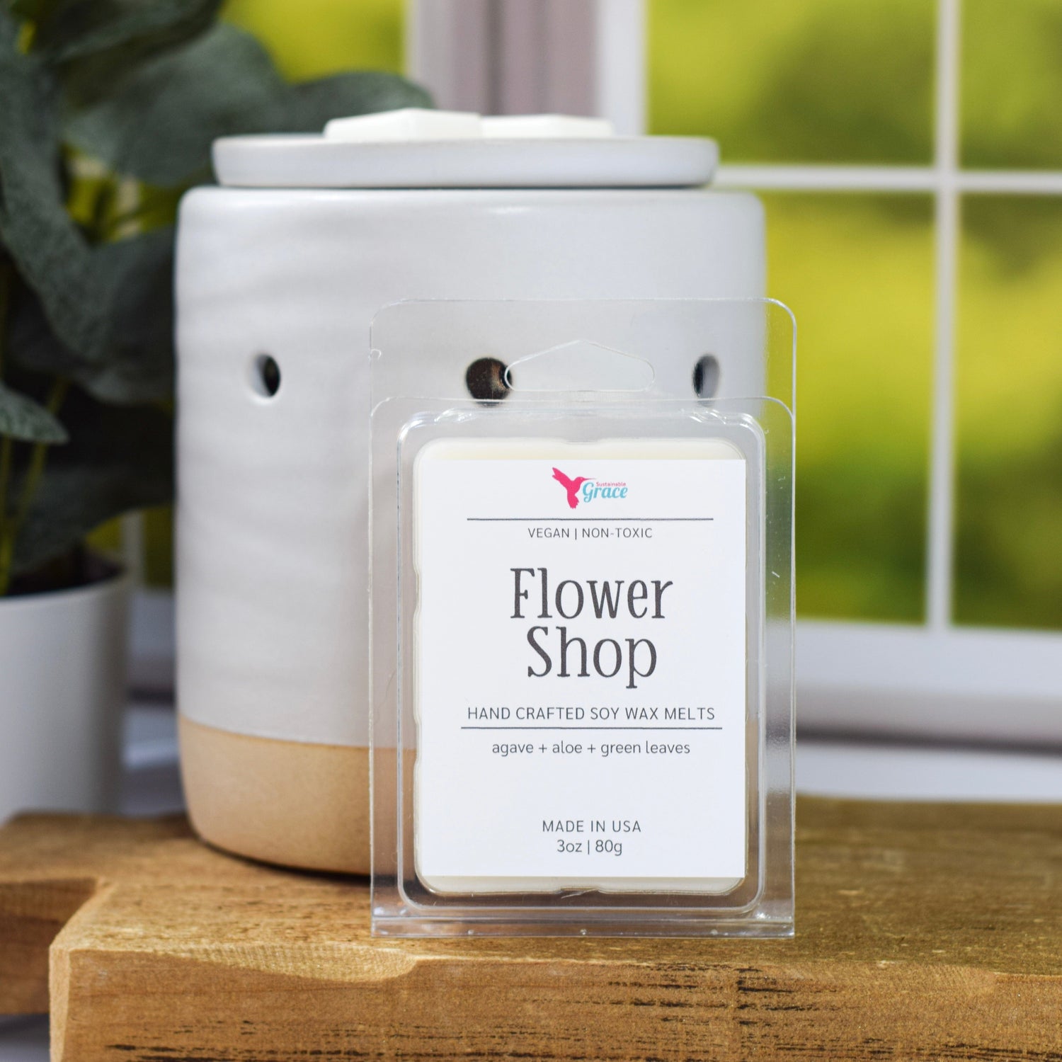 flower shop soy based wax melts