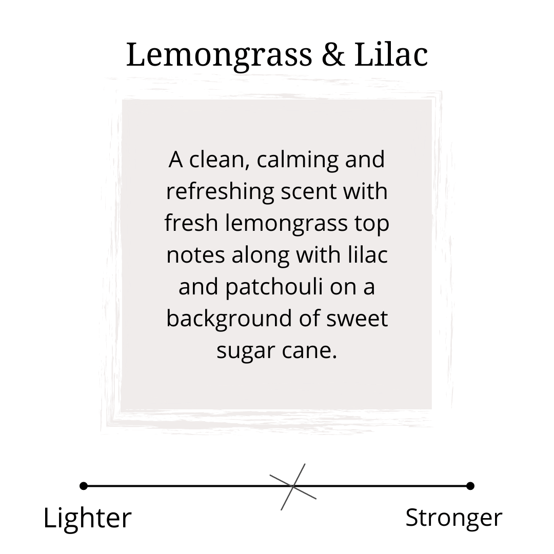 lemongrass and lilac scent profile