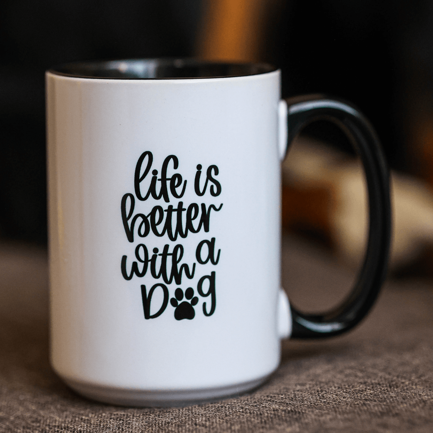 dog lover coffee mug