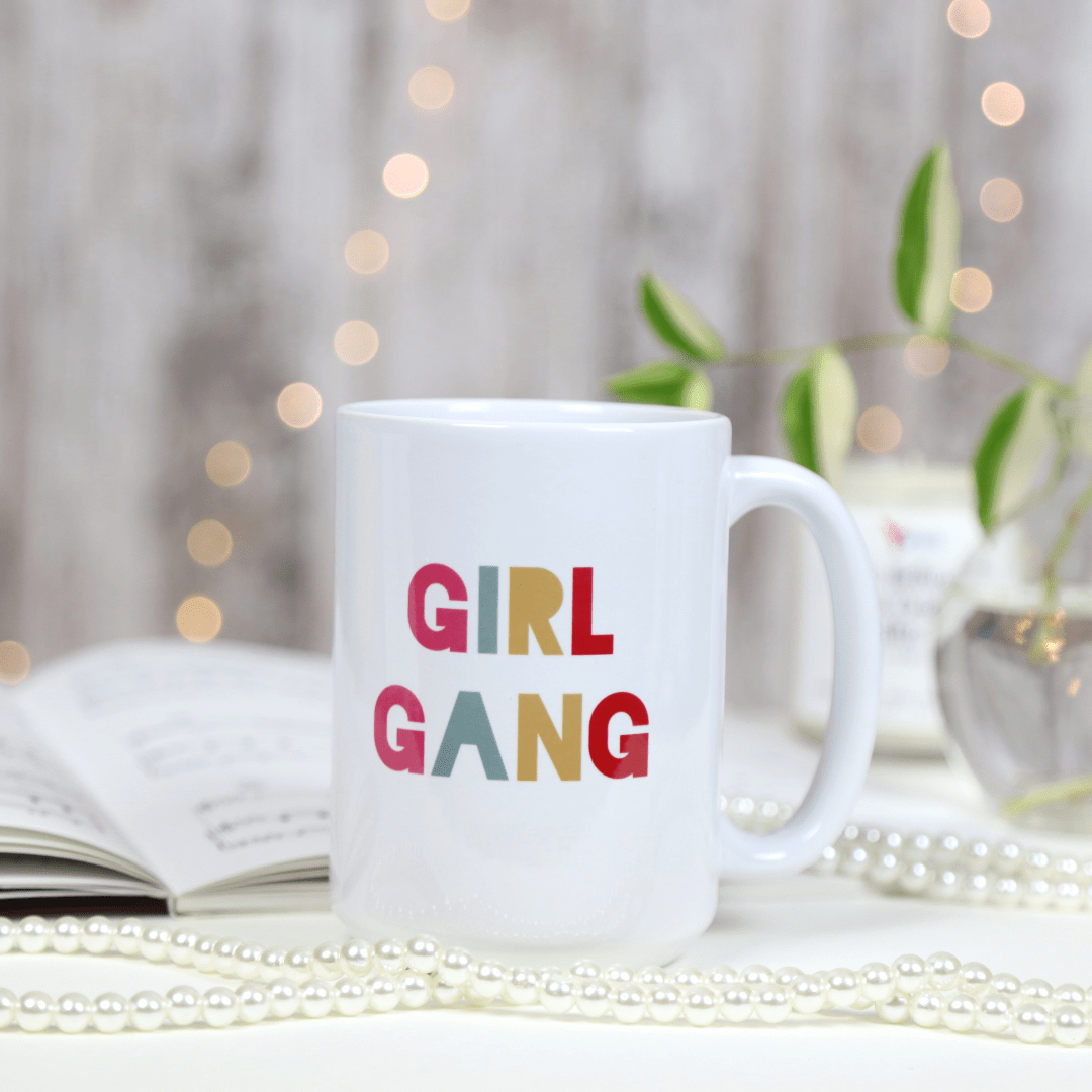 girl gang coffee mug