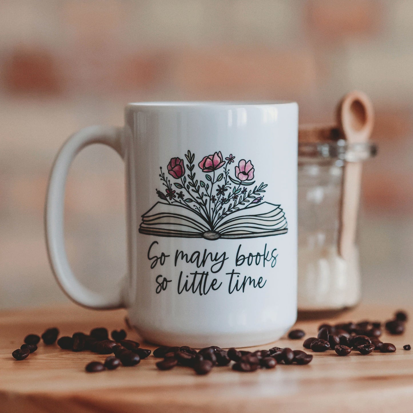 so many books so little time coffee mug