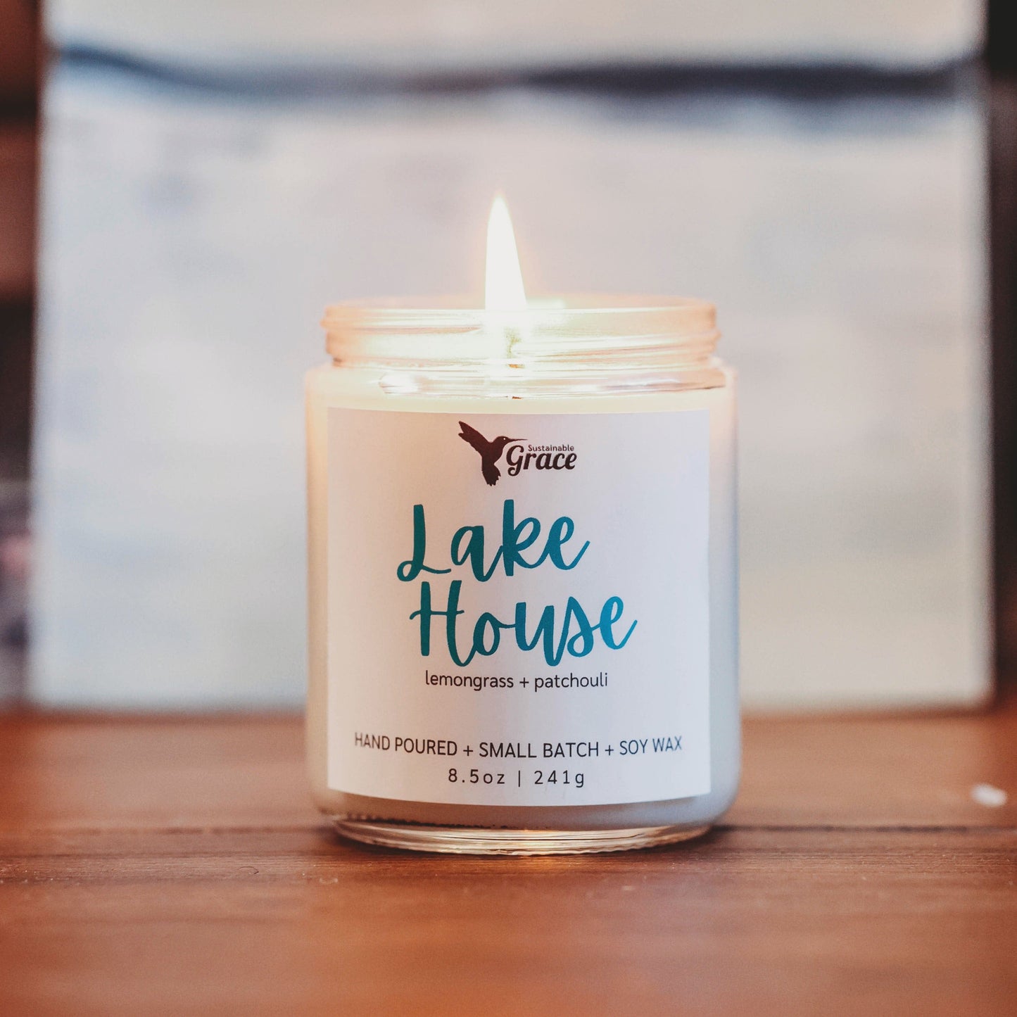 lake house soy wax candle