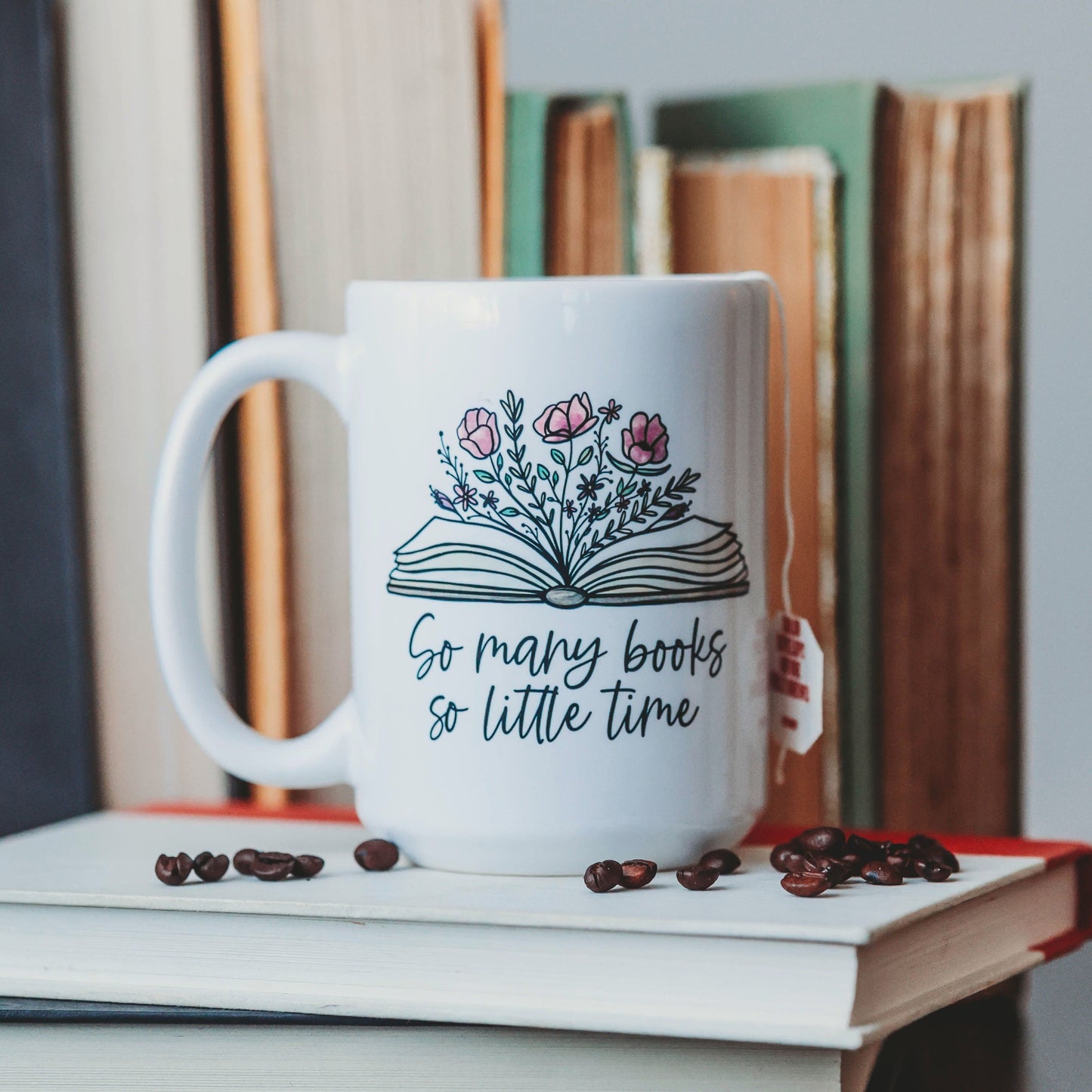 so many books so little time coffee mug