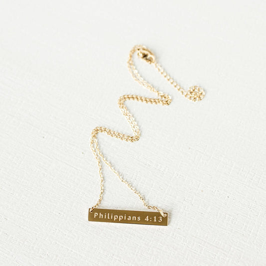Philippians 4:13 Necklace