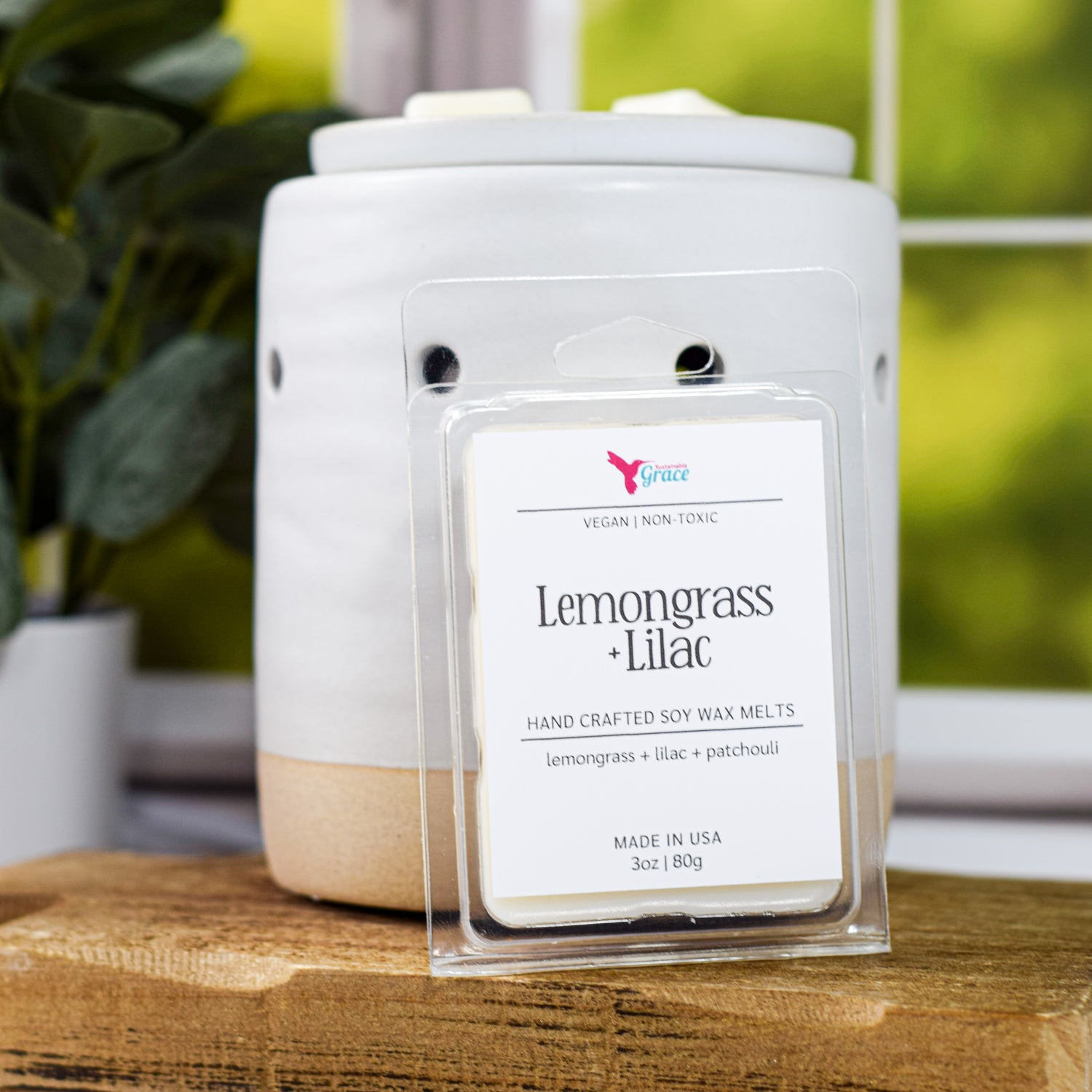 lemongrass and lilac soy wax melts 