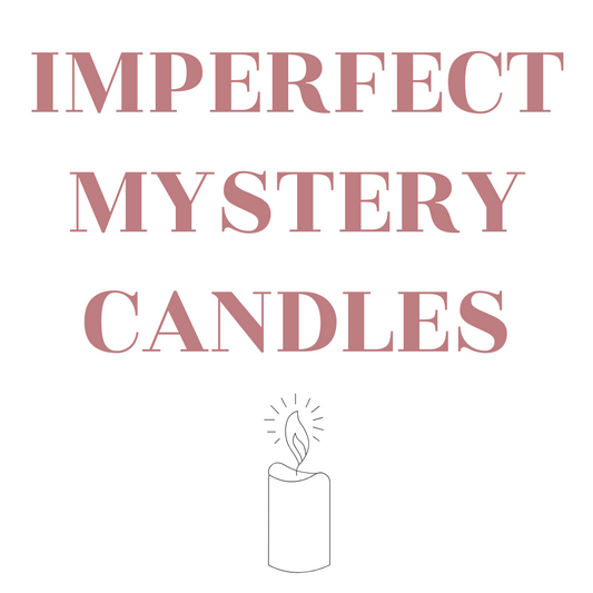 imperfect mystery candles sustainable grace