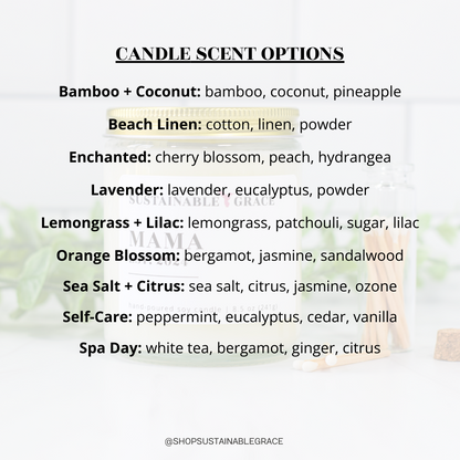 sustainable grace scent list 