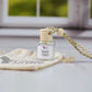 beach linen hanging car diffuser clean fresh scent 