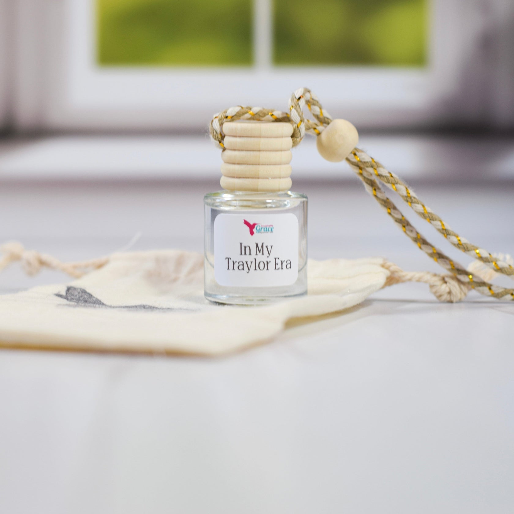 In My Era's Collection NonToxic Car Air Freshener Hanging Car Diffuser Sustainable Grace