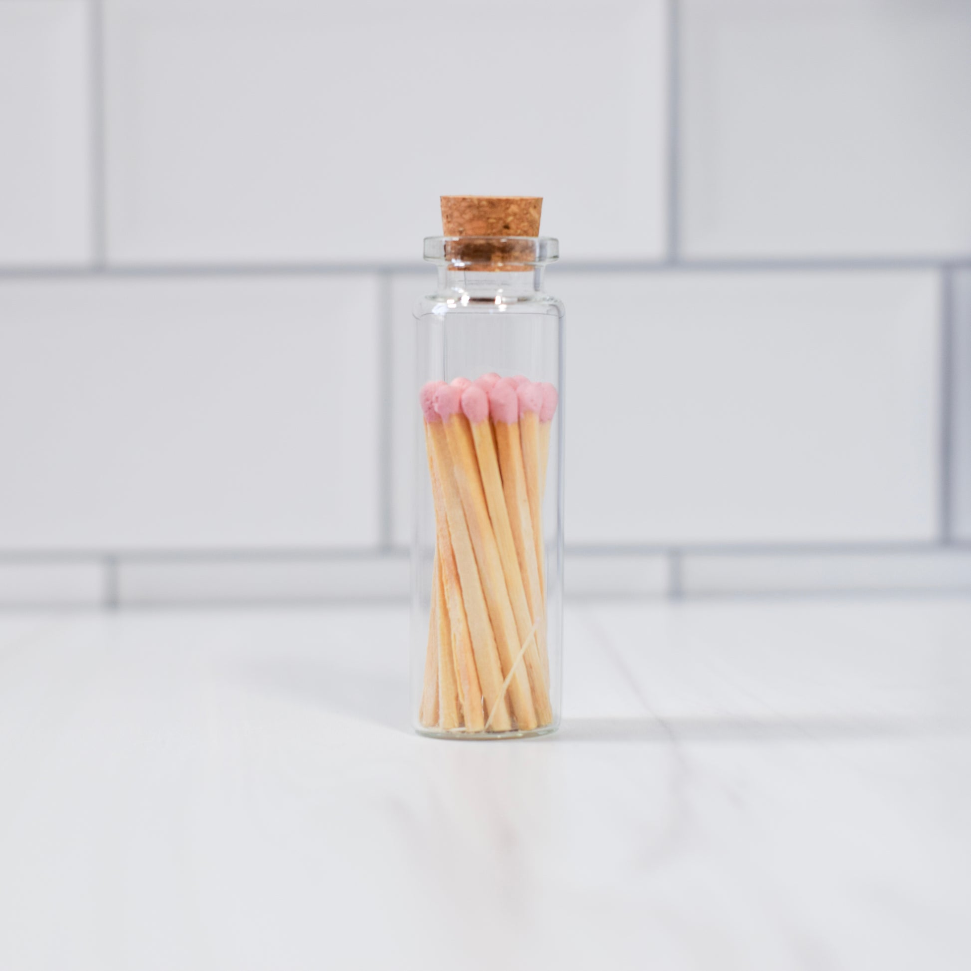 small apothecary matchstick bottle