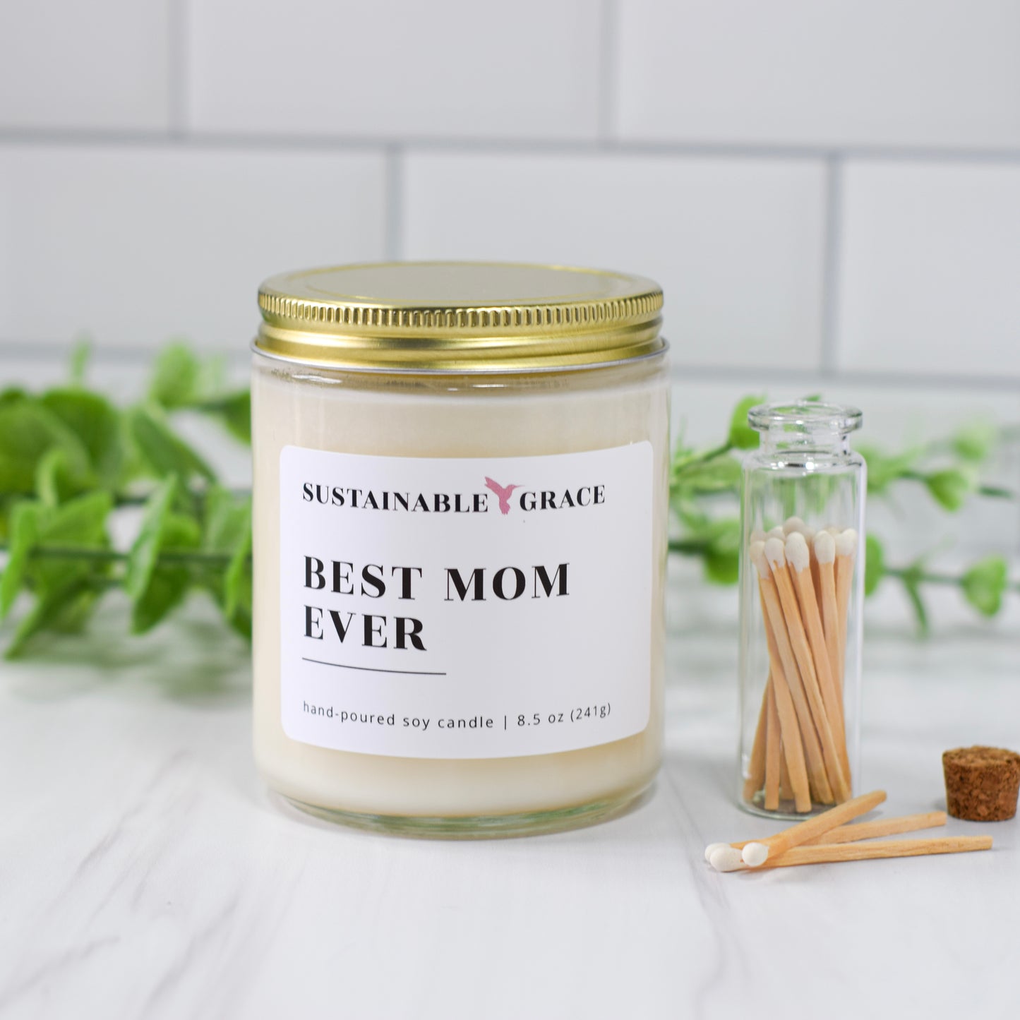 best mom ever soy candle gift for mom