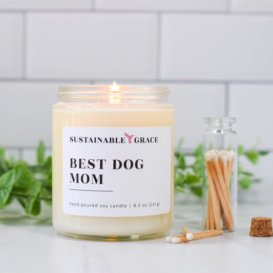 best dog mom soy candle