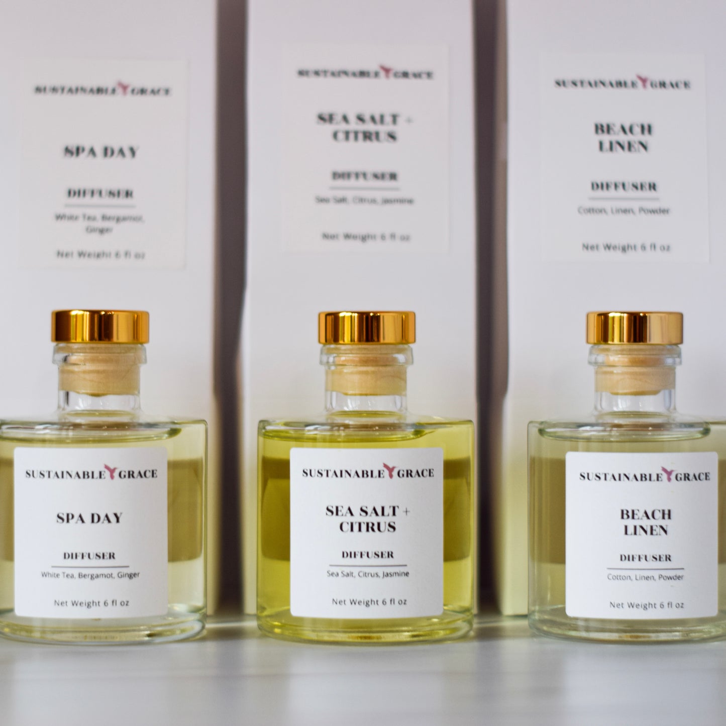 sustainable grace reed diffusers 