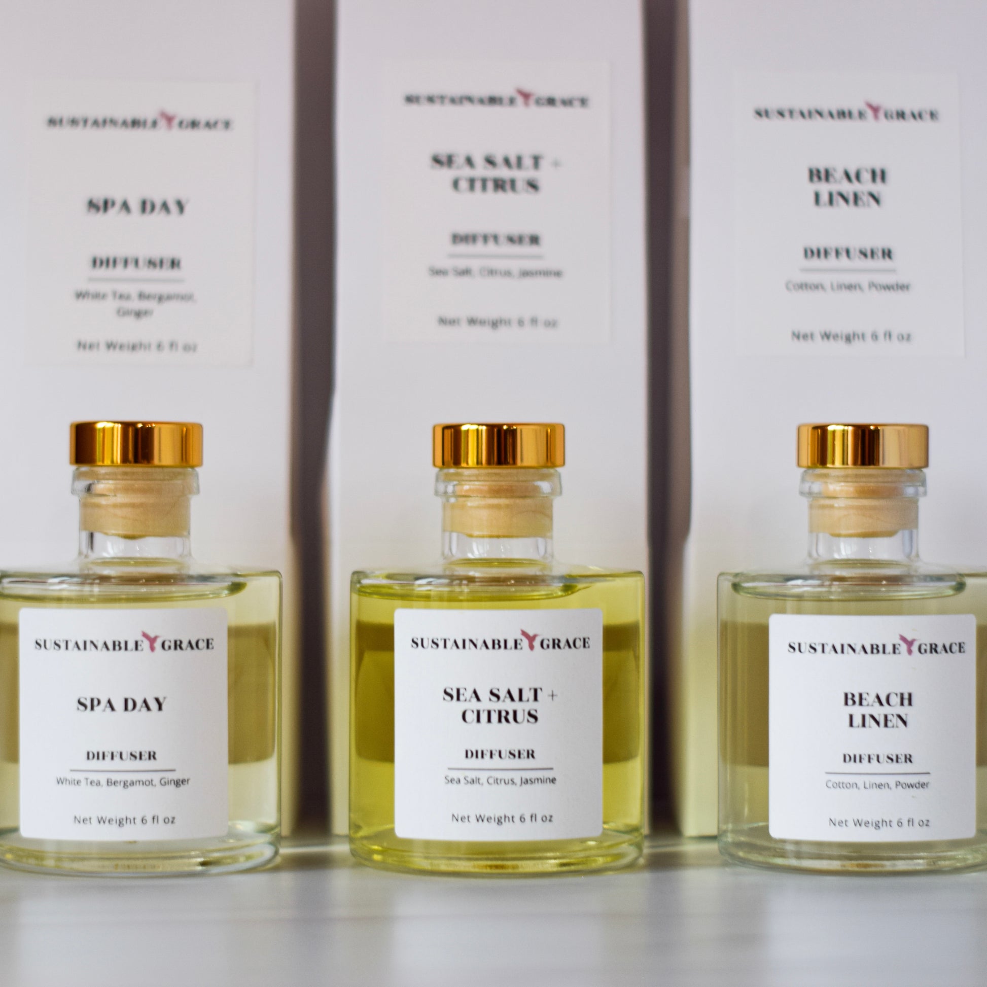 sustainable grace reed diffusers 