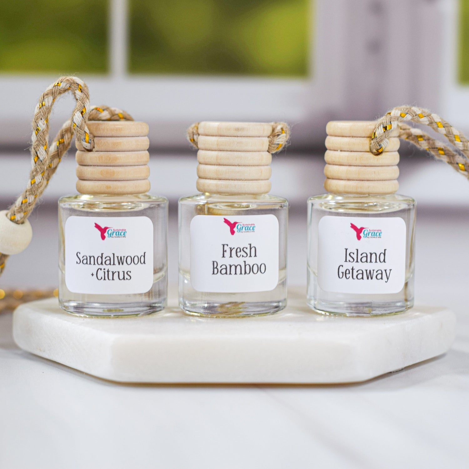 sustainable grace car diffusers 