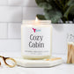 cozy cabin soy candle 