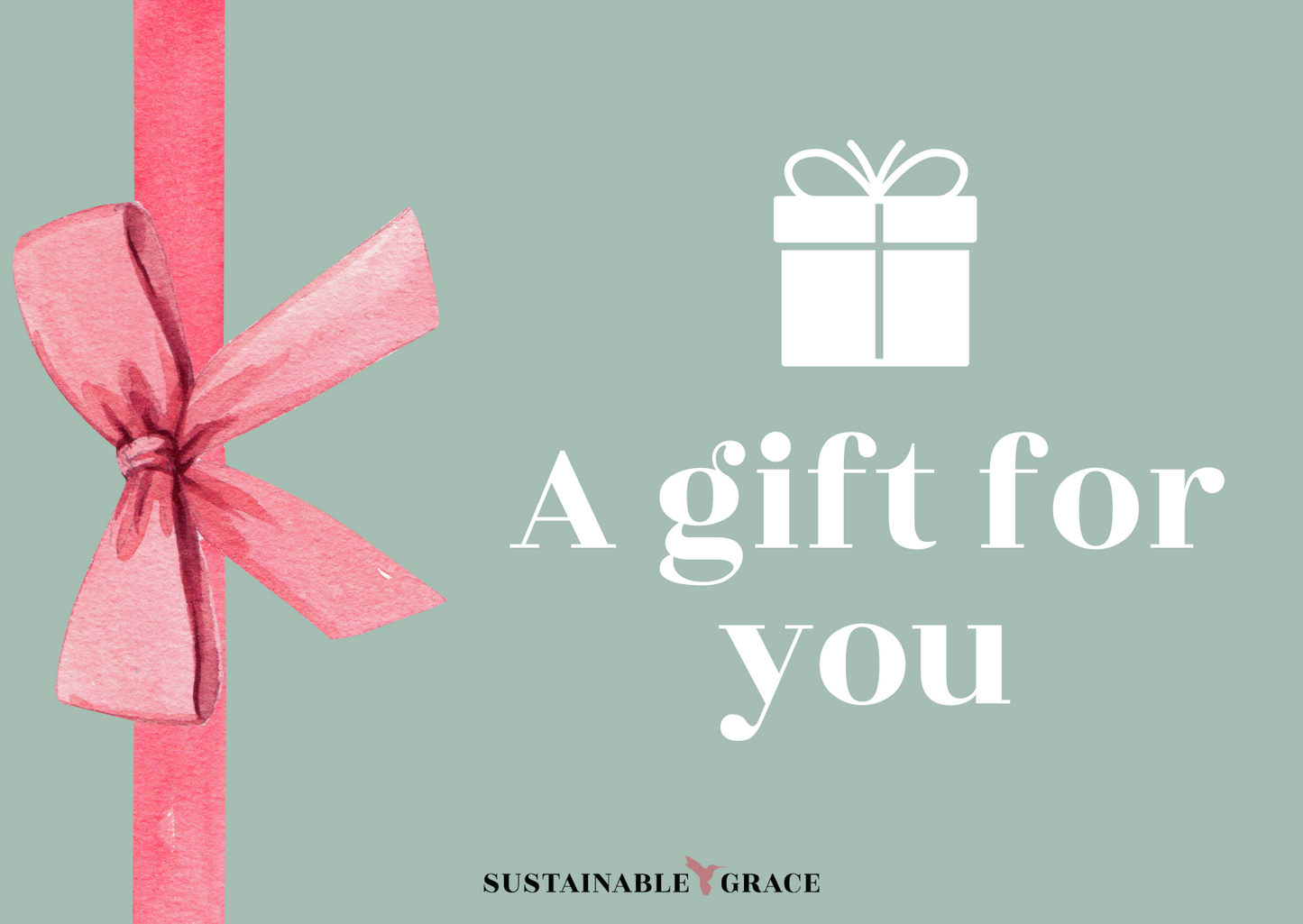 gift cards for sustainable grace