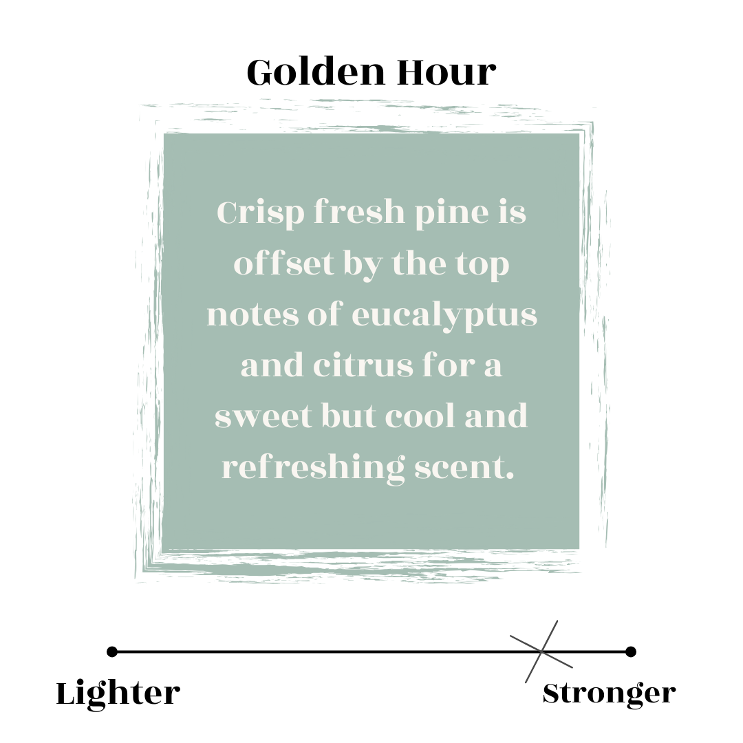 golden hour candle scent profile