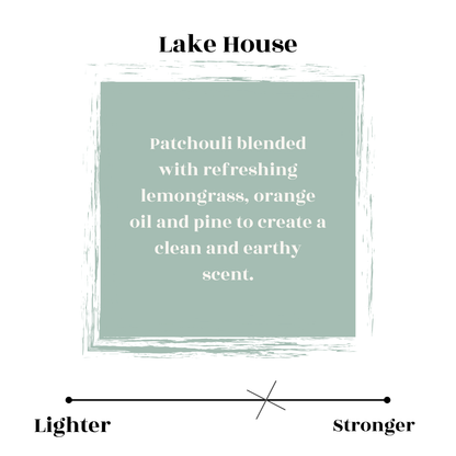 lake house candle scent profile 