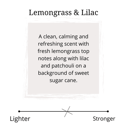 lemongrass and lilac scent profile 