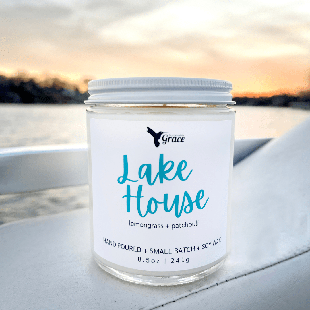 lake house soy candle