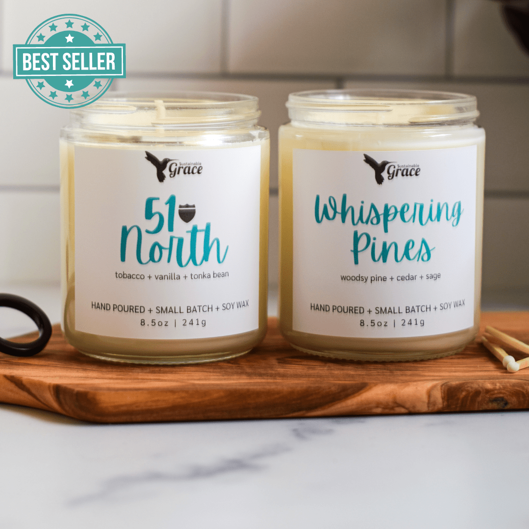 715 candle bundle, 51 north and whispering pines