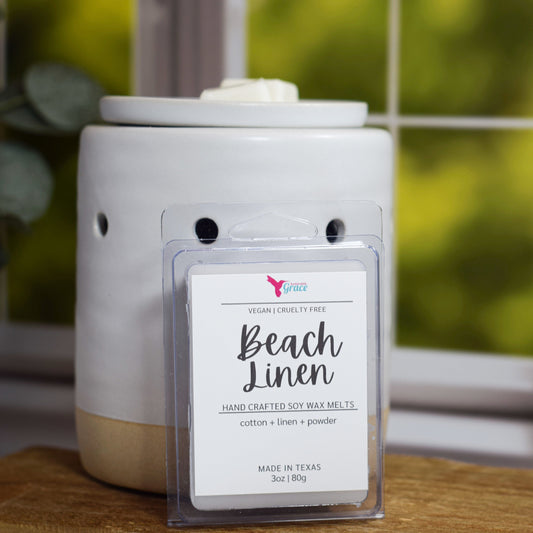 beach linen soy based wax melts 