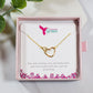 gold mantra necklace you are strong 