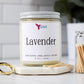 lavender soy candle 