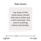 palo santo wax melts 